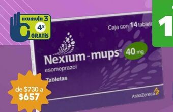 Farmacia San Pablo Nexium mups tab 40mg caj c/14 oferta