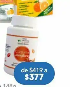 Farmacia San Pablo Gm curcuma y jengibre frac/60pzs oferta
