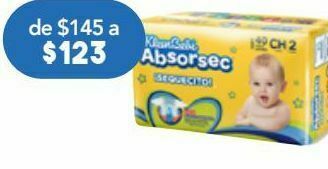 Farmacia San Pablo Kleen bb pañales absorsec chico c/40pz oferta