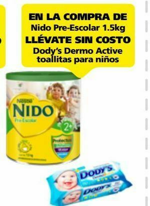 Farmacia San Pablo Nido prescolar leche en polvo 2+ c/1.5kg oferta