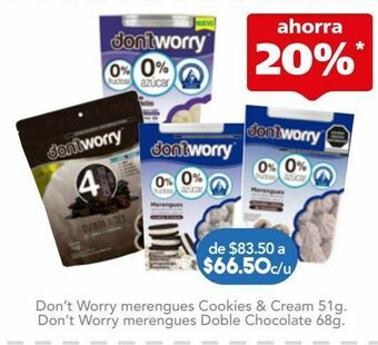 Don't worry merengue cookies & cr c/51gr