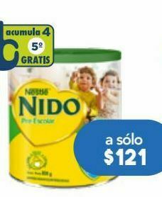 Farmacia San Pablo Nido prescolar leche en polvo 2+ c/800gr oferta