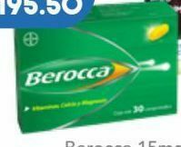 Farmacia San Pablo Berocca com 15mg caj c/30 oferta