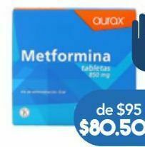 Farmacia San Pablo Metformina tab 850mg c/60 cronix oferta