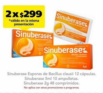 Sinuberase ampolletas 5 ml caj c/10