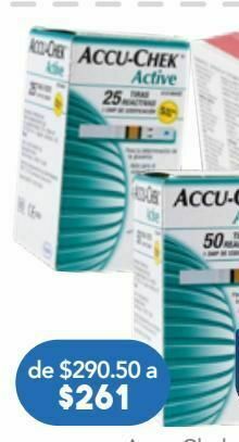 Farmacia San Pablo Accu chek active tiras caj c/50 oferta