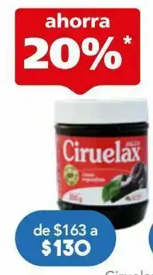 Farmacia San Pablo Ciruelax laxante jalea c/300gr oferta