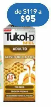 Tukol d miel adulto jar 0.2g fdo c/120