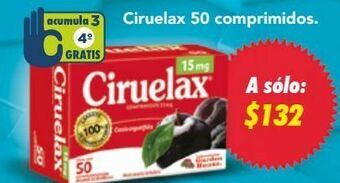 Farmacia San Pablo Ciruelax com laxante c/50 oferta