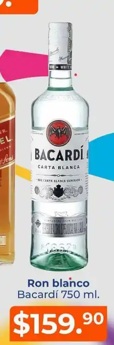 Ron Blanco Bacardi 750ml