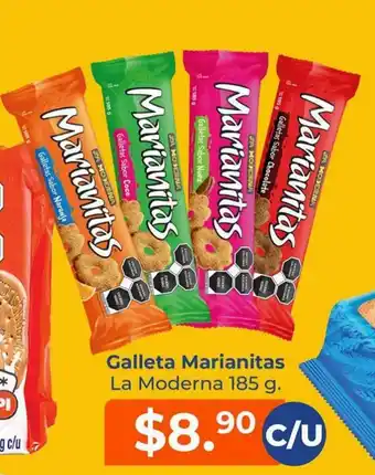 Tiendas Neto Galleta Marianitas La Moderna 185g oferta