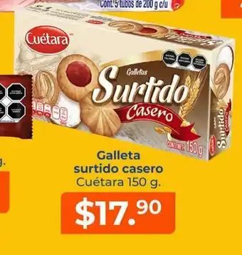 Galleta Surtido Casero Cuetara 150g