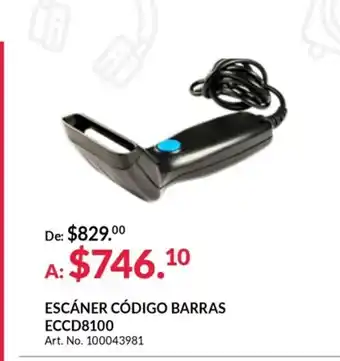 Escaner Codigo Barras ECCD8100
