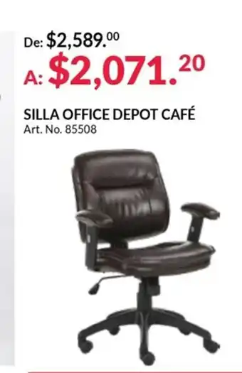 Office Depot Silla Office Depot Cafe oferta