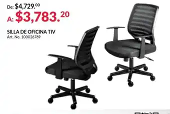 Office Depot Silla de Oficina TIV oferta