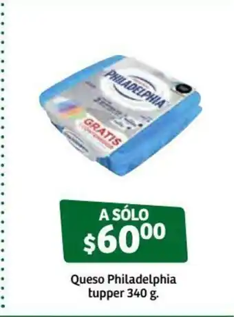 Soriana Súper Queso Philadelphia Tupper 340g oferta