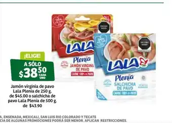 Jamon Virginia de Pavo Lala Plenia de 250g
