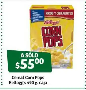 Cereal Corn Pops Kellogg's 490g Caja