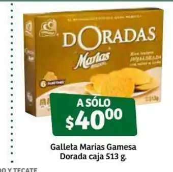 Soriana Súper Galleta Marias Gamesa Dorada Caja 513g oferta
