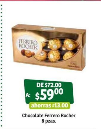 Soriana Súper Chocolate Ferrero Rocher 8 pzas oferta