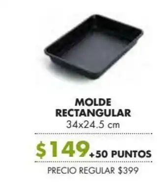 Soriana Súper Molde Rectangular 34x24.5cm oferta