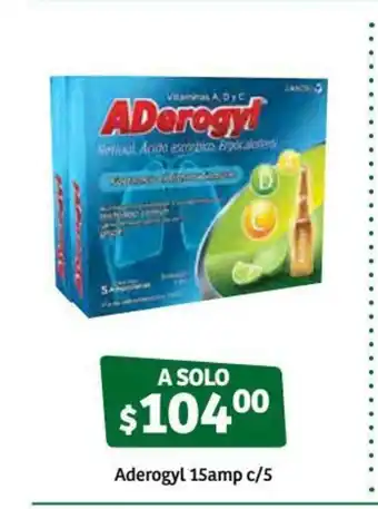 Aderogyl 15amp c/5