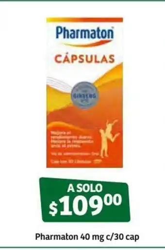 Pharmaton 40mg c/30 cap