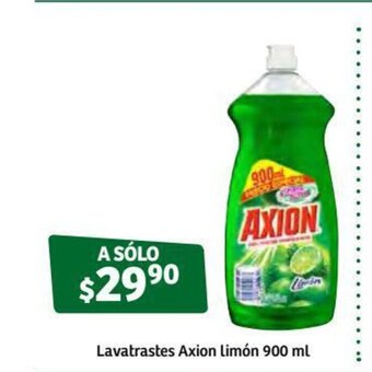 Soriana Súper Lavatrastes Axion Limon 900ml oferta