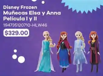 La Comer Disney frozen muñecas elsa y anna película i y ii oferta