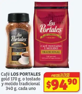 Soriana Híper Café LOS PORTALES gold oferta