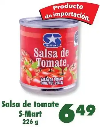 S-Mart Salsa de tomate S-Mart oferta