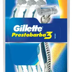 Farmacias YZA GILLETTE PRESTOBARBA 3 RASTRILLO 4 PZAS oferta
