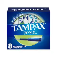 Farmacias YZA TAMPAX PEARL TAMPON 8 PZAS oferta
