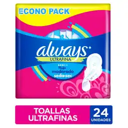 Farmacias YZA Always Ultra Seca Alas C/24 oferta