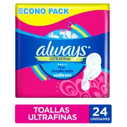 Farmacias YZA Always Ultra Seca Alas C/24 oferta
