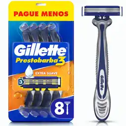 Farmacias YZA Gillette Prestobarba Regular 8 Ct oferta