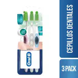 Farmacias YZA Oral B Cepillo Encia Detox Ultra 3 Pzas oferta