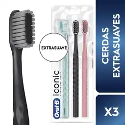 Farmacias YZA Oral B Cep Dent Iconic Ultrasoft 3Pack oferta