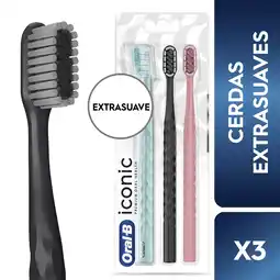 Farmacias YZA Oral B Cep Dent Iconic Ultrasoft 3Pack oferta