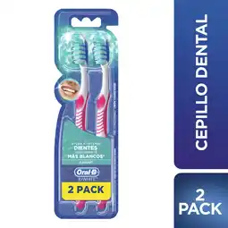 Farmacias YZA Oral B Cepillo 3Dwhite Advanced 2 Pzas oferta