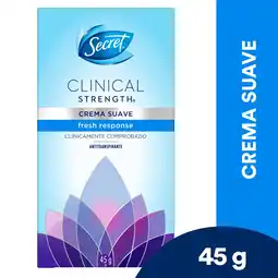 Farmacias YZA Secret Clinical Fresh Anti Crema 45G oferta