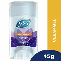 Farmacias YZA Secret Clinical Gel Stress Response 45G oferta