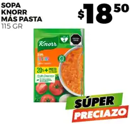 Sopa knorr más pasta