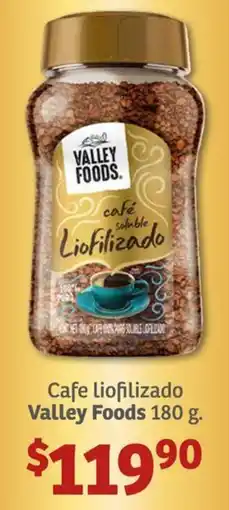 Soriana Híper Valley foods cafe liofilizado oferta