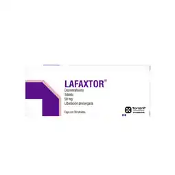 Farmacias Bazar LAFAXTOR 50MG 30 TABLETAS oferta