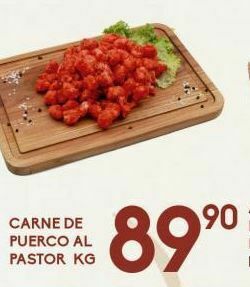 Alsuper Carne de cerdo al pastor kg oferta