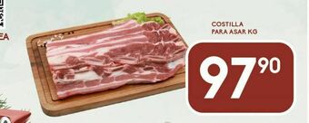 Alsuper Costillas para asar kg oferta