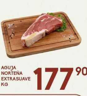 Alsuper Aguja norteña de res extrasuave kg oferta