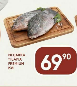 Alsuper Pescado mojarra tilapia kg oferta