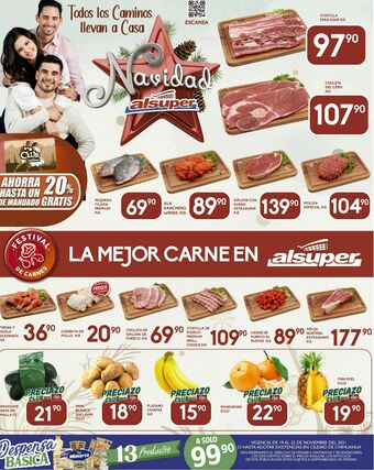 Alsuper Carne oferta